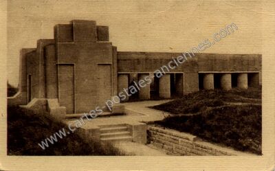 Carte postale ancienne Tranchee des Baionnettes — Douaumont (Meuse)