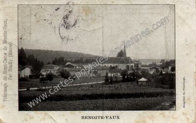 Carte postale ancienne Benoite Vaux — Rambluzin-et-Benoite-Vaux (Meuse)