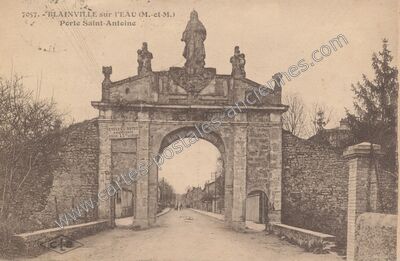 Carte postale ancienne Porte Saint-Antoine — Blainville-sur-l'Eau (Meurthe-et-Moselle)