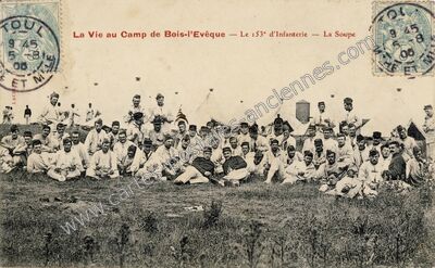Carte postale ancienne Bois l'Eveque — Bicqueley (Meurthe-et-Moselle)