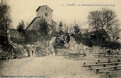 Carte postale ancienne Bruley