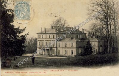 Carte postale ancienne Cirey-sur-Vezouze