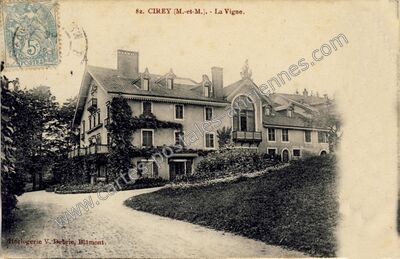 Carte postale ancienne Cirey — Cirey-sur-Vezouze (Meurthe-et-Moselle)