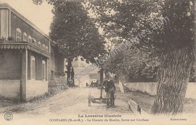 Carte postale ancienne Conflans-en-Jarnisy