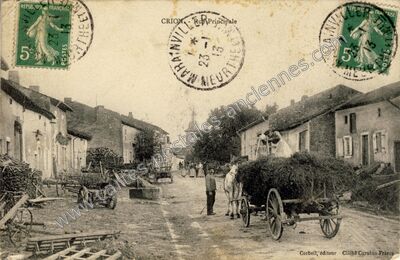Carte postale ancienne Crion