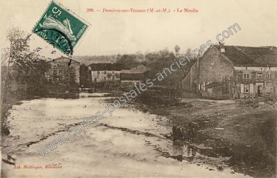 Carte postale ancienne Domèvre-sur-Vezouze