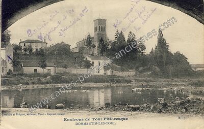 Carte postale ancienne Dommartin-lès-Toul