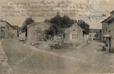 Carte postale ancienne Favières
