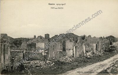 Carte postale ancienne Guerre 1914-1915 — Fey-en-Haye (Meurthe-et-Moselle)
