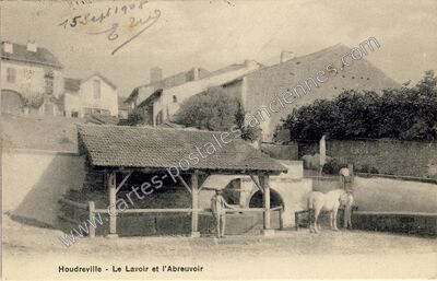 Carte postale ancienne Houdreville