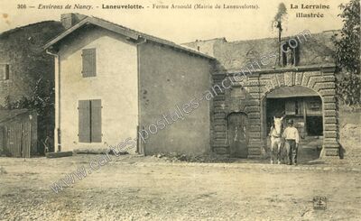 Carte postale ancienne Laneuvelotte