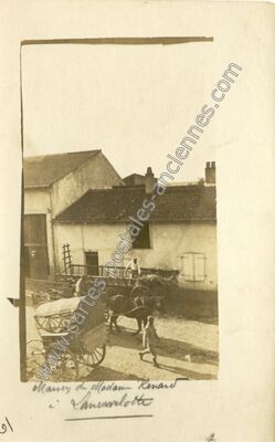 Carte postale ancienne Manoir de Madame Renard — Laneuvelotte (Meurthe-et-Moselle)