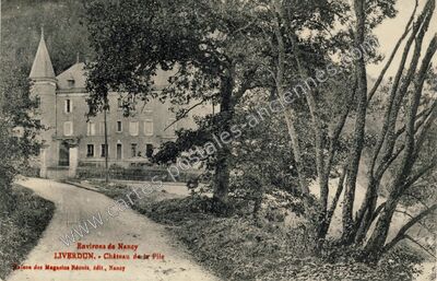 Carte postale ancienne Château de la Pile — Liverdun (Meurthe-et-Moselle)