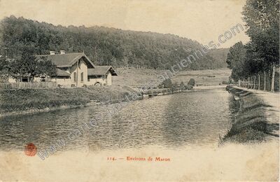 Carte postale ancienne Environs — Maron (Meurthe-et-Moselle)