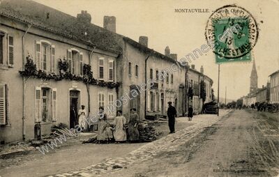 Carte postale ancienne Montauville — Montauville (Meurthe-et-Moselle)