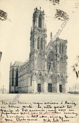 Carte postale ancienne Eglise Saint-Pierre — Nancy (Meurthe-et-Moselle)