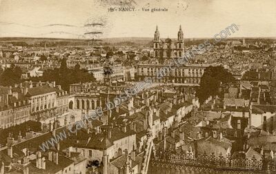 Carte postale ancienne Vue générale — Nancy (Meurthe-et-Moselle)