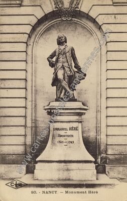 Carte postale ancienne Monument Héré — Nancy (Meurthe-et-Moselle)
