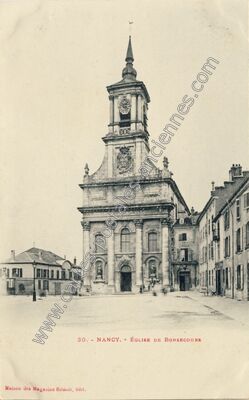 Carte postale ancienne Église de Bonsecours — Nancy (Meurthe-et-Moselle)