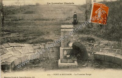 Carte postale ancienne La Lorraine illustrée — Pont-à-Mousson (Meurthe-et-Moselle)