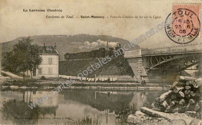 Carte postale ancienne St Mansuy — Toul (Meurthe-et-Moselle)