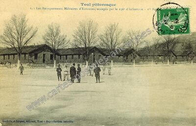 Carte postale ancienne Écrouves
