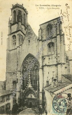 Carte postale ancienne La Lorraine illustrée — Toul (Meurthe-et-Moselle)