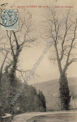 Carte postale ancienne Vallee du Chatillon — Val-et-Châtillon (Meurthe-et-Moselle)
