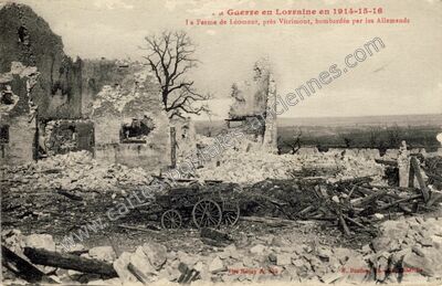 Carte postale ancienne Leomont — Vitrimont (Meurthe-et-Moselle)