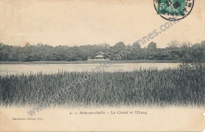 Carte postale ancienne Brin-sur-Seille