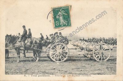 Carte postale ancienne Toul Garnison — Toul (Meurthe-et-Moselle)