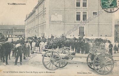 Carte postale ancienne Toul Garnison — Toul (Meurthe-et-Moselle)