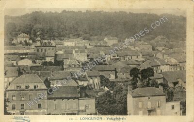 Carte postale ancienne Vue générale — Longuyon (Meurthe-et-Moselle)
