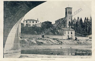 Carte postale ancienne Dommartin les Toul — Dommartin-lès-Toul (Meurthe-et-Moselle)
