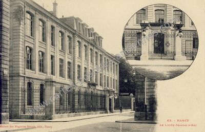 Carte postale ancienne Maison des Magasins Réunis — Nancy (Meurthe-et-Moselle)