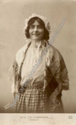 Carte postale ancienne Costume Lorrain — Non Localisée (Meurthe-et-Moselle)