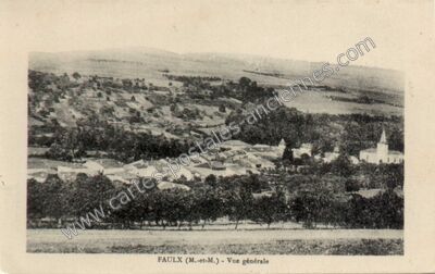Carte postale ancienne Faulx