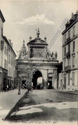 Carte postale ancienne Porte Saint Georges — Nancy (Meurthe-et-Moselle)