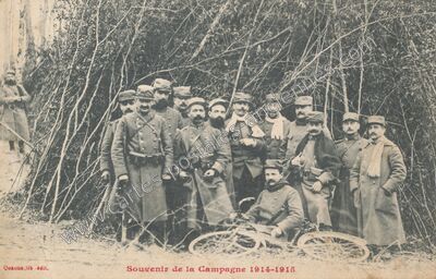 Carte postale ancienne Campagne 1914 1918 — Non Localisée (Meurthe-et-Moselle)