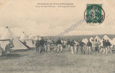 Carte postale ancienne Bois l'Eveque — Bicqueley (Meurthe-et-Moselle)