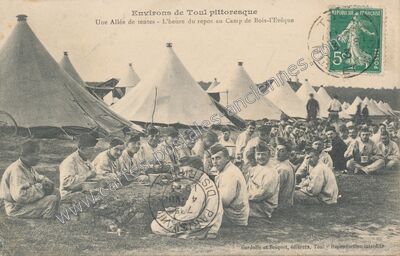 Carte postale ancienne Bois l'Eveque — Bicqueley (Meurthe-et-Moselle)