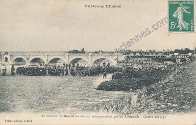 Carte postale ancienne Fontenoy — Fontenoy-sur-Moselle (Meurthe-et-Moselle)
