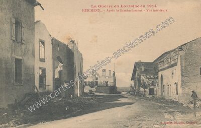 Carte postale ancienne Hériménil