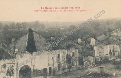 Carte postale ancienne Hudiviller