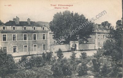 Carte postale ancienne Hôpital Teulte — Toul (Meurthe-et-Moselle)