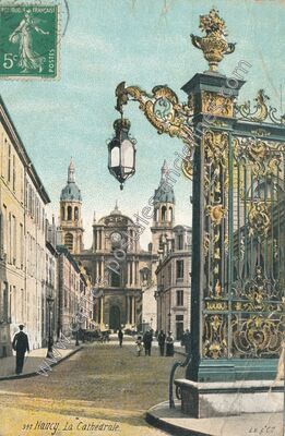 Carte postale ancienne La Cathédrale — Nancy (Meurthe-et-Moselle)