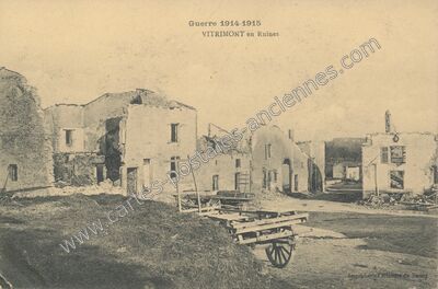Carte postale ancienne Vitrimont en Ruines — Vitrimont (Meurthe-et-Moselle)