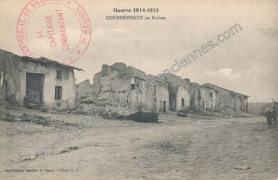 Carte postale ancienne Courbesseaux