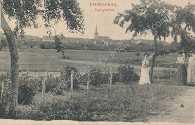 Carte postale ancienne Emberménil