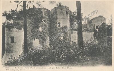 Carte postale ancienne Chateau de la Folie — Braine (Aisne)